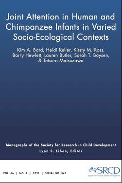 t Attention in Human and Chimpanzee Infants in Varied Socio‐Ecological Contexts